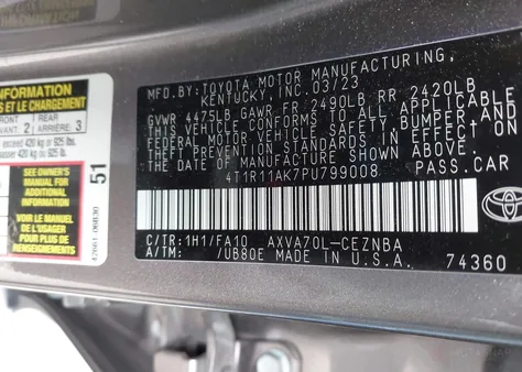 4T1R11AK7PU799008